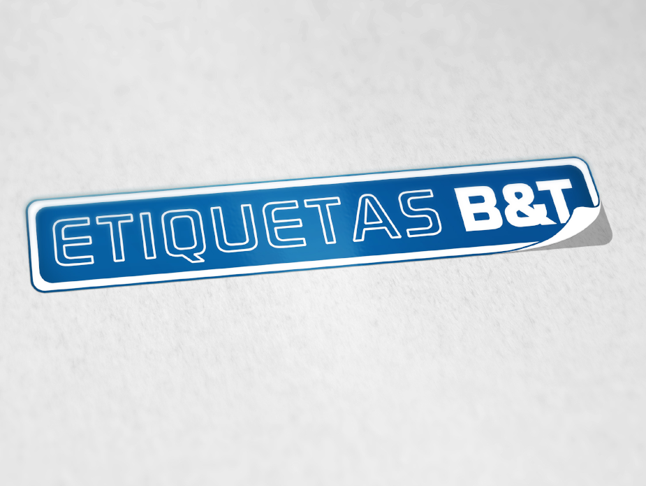 Logotipo Etiquetas B&T